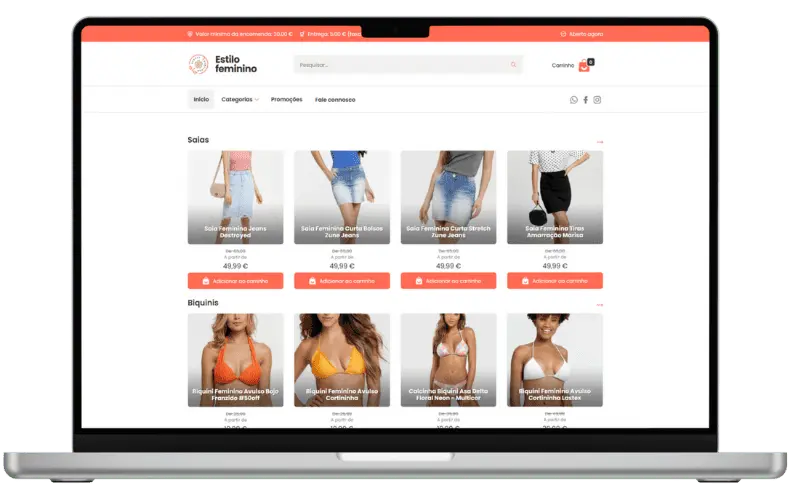 Criar catálogo online